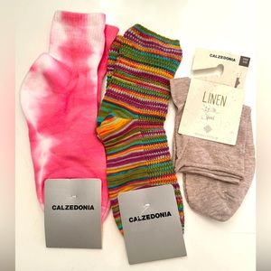 NWT Calzedonia Fashion Socks - 3 pairs